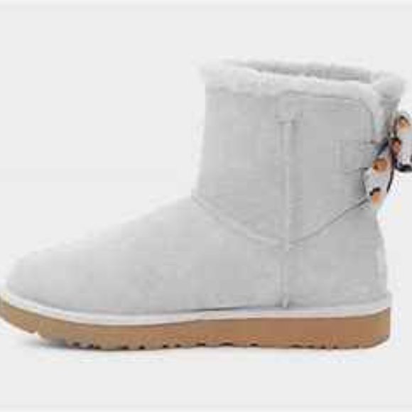UGG Women's Mini Bailey Bow Retro Spots - Picture 3 of 5